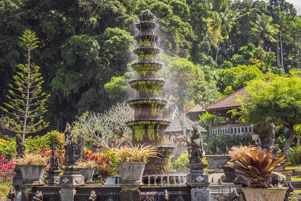タマン・ティルタガンガ、水の宮殿、ウォーターパーク、バリ、インドネシア — ストック写真