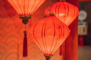 Çin kırmızı fener için Çin yeni yılı
