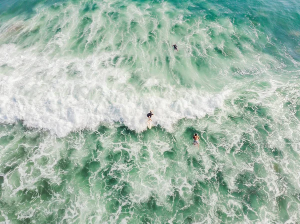 从海上冲浪者的视角看 — 图库照片