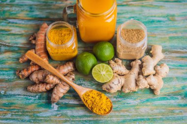 Jamu iç. Bali Endonezya geleneksel içki