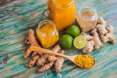 Jamu iç. Bali Endonezya geleneksel içki