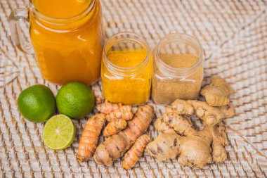 Jamu iç. Bali Endonezya geleneksel içki