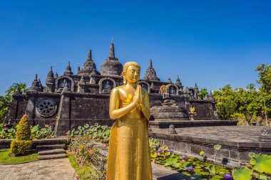 Budist tapınağı Brahma Vihara Arama Banjar Bali, Endonezya