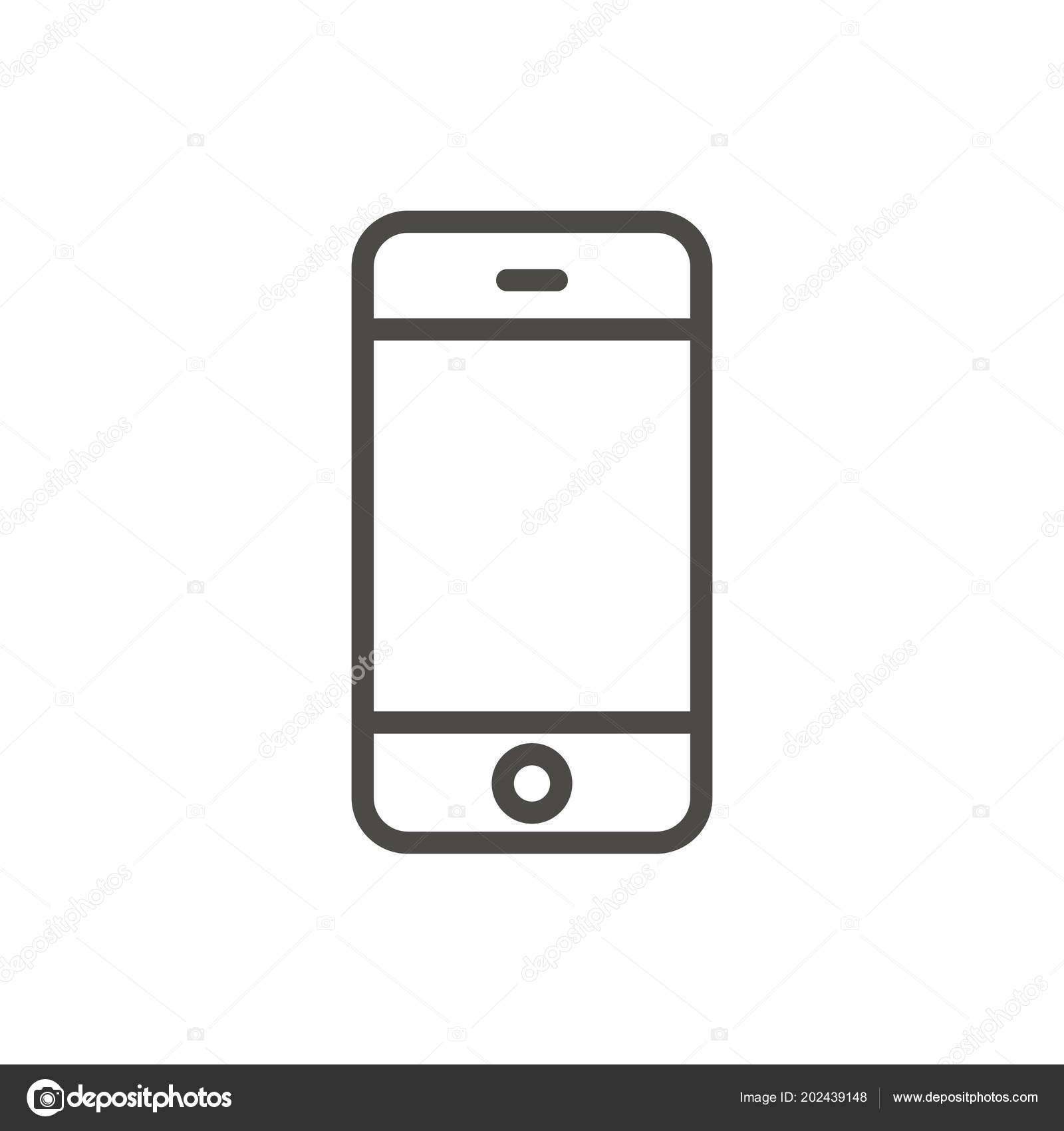 電話アイコン ベクトル スマート フォンのライン シンボル ストックベクター C Vectoreps10 電話アイコン ベクトル スマート フォンのライン シンボル ストックベクター C Vectoreps10