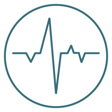 Arka plan üzerinde izole mavi kalp atışı kutsal kişilerin resmi. Modern düz piktogram, işletme, pazarlama, Internet con