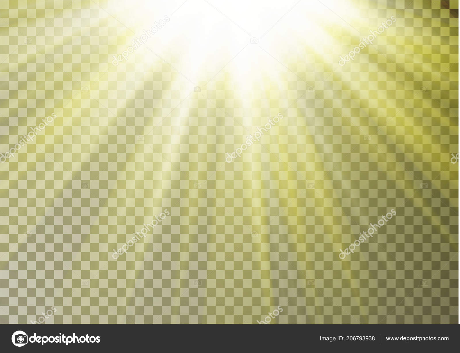 images Light Effect Realistic Sun Rays Transparent Background https depositphotos com 206793938 stock illustration sun ray light on top html