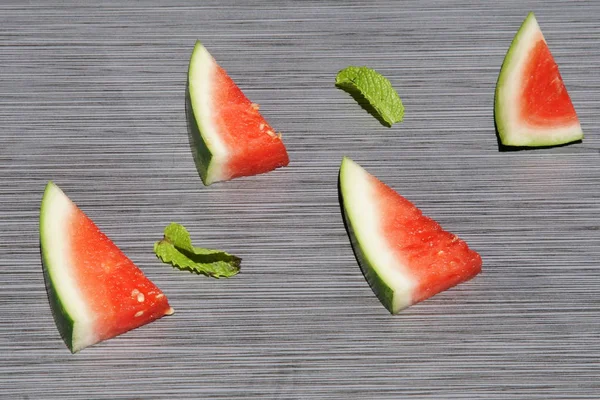 Watermellon slices — Stock Photo, Image