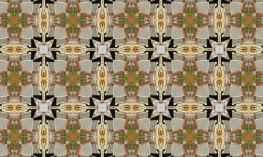 Kumaş, tekstil ve ambalaj kağıdı için ilginç bir arkaplan.