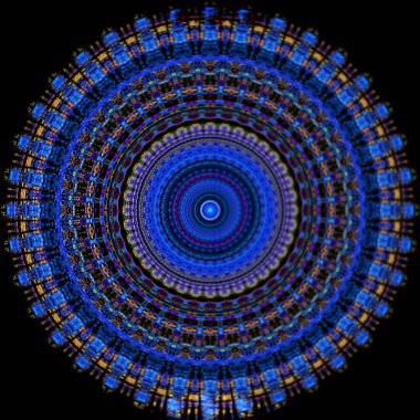 illustration of colorful background with creative shapes