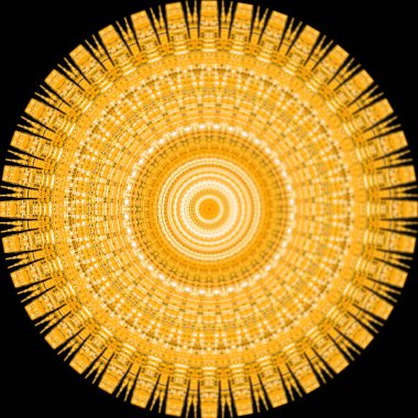 illustration of colorful background with creative shapes