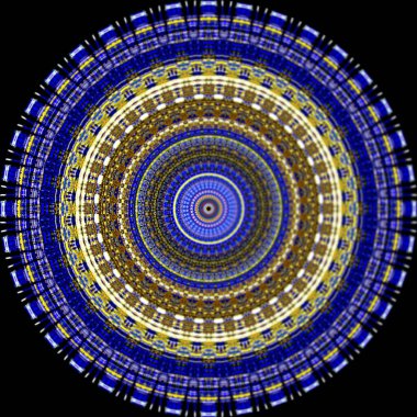 illustration of colorful background with creative shapes