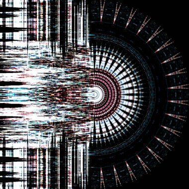 Creative abstract background with artistic pattern. Colorful and vibrant illustration