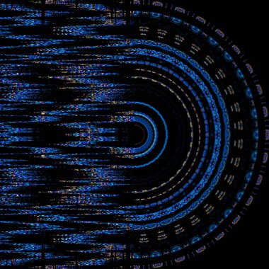 Creative abstract background with artistic pattern. Colorful and vibrant illustration