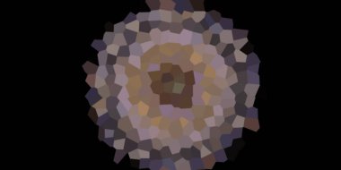 Creative abstract background with artistic pattern. Colorful and vibrant illustration