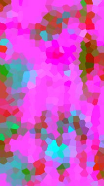 Creative abstract background with artistic pattern. Colorful and vibrant illustration