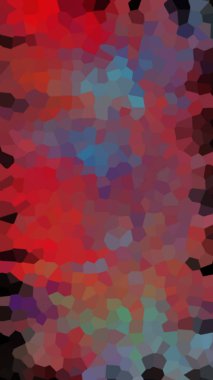 Creative abstract background with artistic pattern. Colorful and vibrant illustration