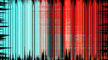 Creative abstract background with artistic pattern. Colorful and vibrant illustration