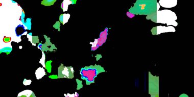 Bright artistic splashes with abstract color texture. Modern futuristic pattern. dynamic background