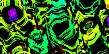 Bright artistic splashes with abstract color texture. Modern futuristic pattern. dynamic background