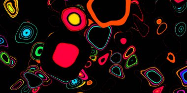 Bright artistic splashes with abstract color texture. Modern futuristic pattern. dynamic background