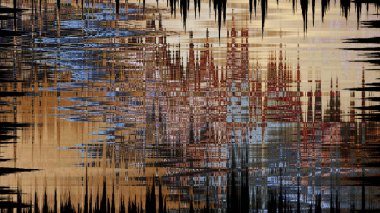 Bright artistic splashes with abstract color texture. Modern futuristic pattern. dynamic background