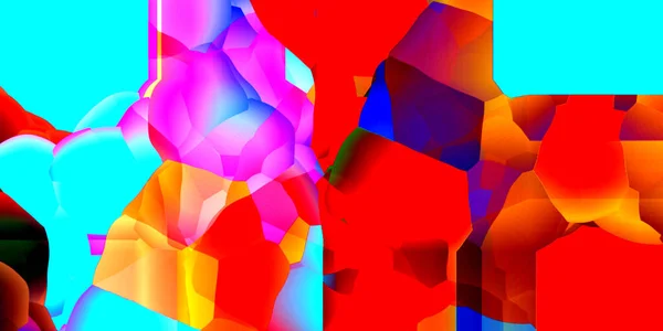 Brilhantes Salpicos Artísticos Com Textura Colorida Abstrata Padrão Futurista Moderno — Fotografia de Stock