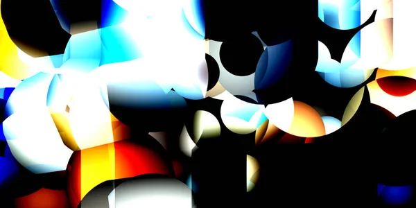 Éclaboussures Artistiques Lumineuses Avec Texture Couleur Abstraite Modèle Futuriste Moderne — Photo
