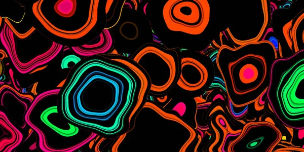 Bright Artistic Splashes Abstract Color Texture Modern Futuristic Pattern Dynamic — Stok fotoğraf