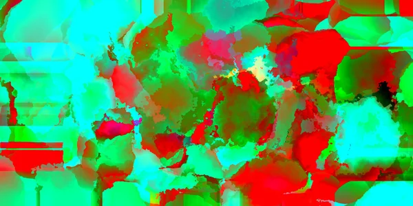 Brilhantes Salpicos Artísticos Com Textura Colorida Abstrata Padrão Futurista Moderno — Fotografia de Stock