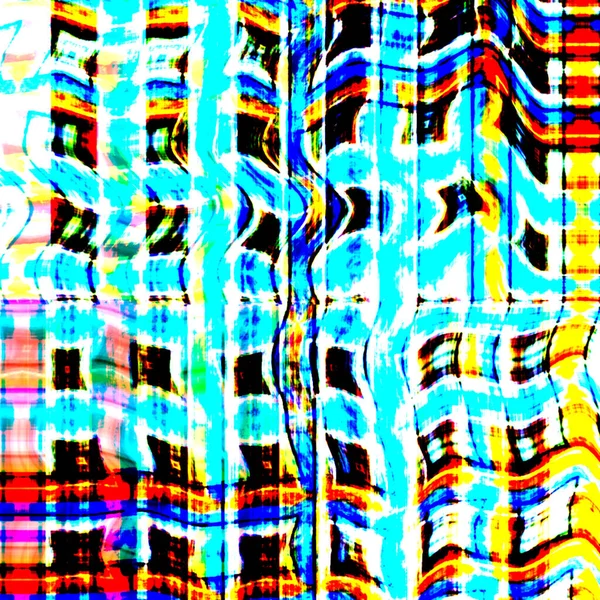 Brillantes Salpicaduras Artísticas Con Textura Color Abstracto Patrón Futurista Moderno —  Fotos de Stock