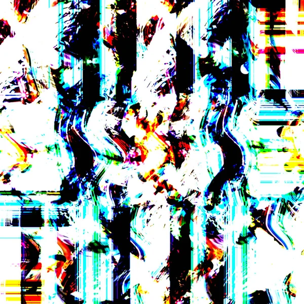 Яскраві Художні Сплески Абстрактною Кольоровою Текстурою Сучасна Футуристична Модель Динамічний — стокове фото
