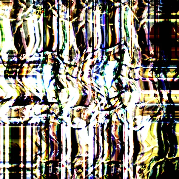 Brilhantes Salpicos Artísticos Com Textura Colorida Abstrata Padrão Futurista Moderno — Fotografia de Stock