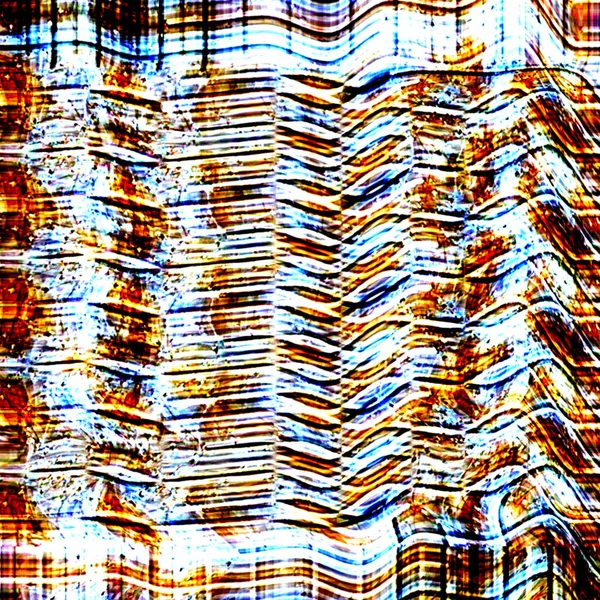 Brilhantes Salpicos Artísticos Com Textura Colorida Abstrata Padrão Futurista Moderno — Fotografia de Stock