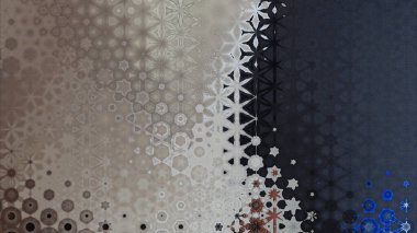 illustration of colorful background with creative shapes