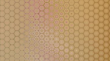 illustration of colorful background with creative shapes