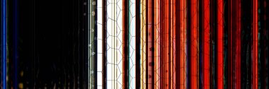 illustration of colorful background with creative shapes