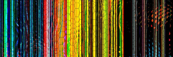 illustration of colorful background with creative shapes