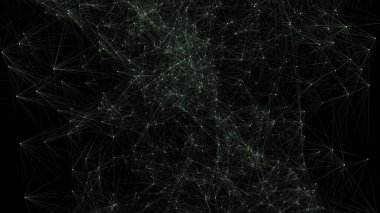 illustration of colorful background with creative shapes