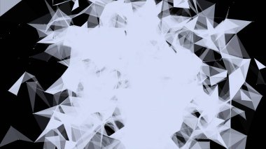 illustration of colorful background with creative shapes