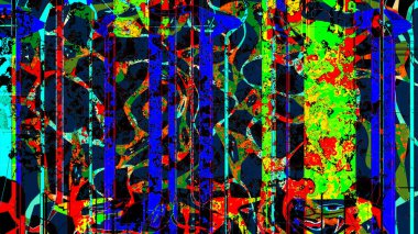 Projeleriniz için renkli soyut arkaplan, afiş, kartvizit, şablon