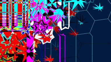 Festive decoration. Colorful abstract background. Shining pattern