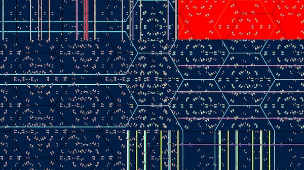 Színes Elvont Háttér Projektek Banner Üzleti Kártya Sablon — Stock Fotó