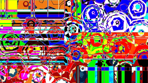 Feestelijke Versiering Kleurrijke Abstracte Achtergrond Schijnend Patroon — Stockfoto