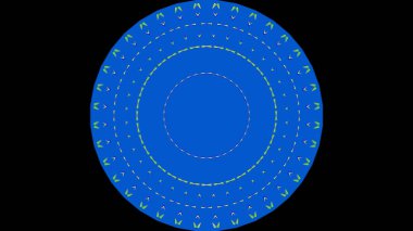 Creative abstract background with artistic pattern