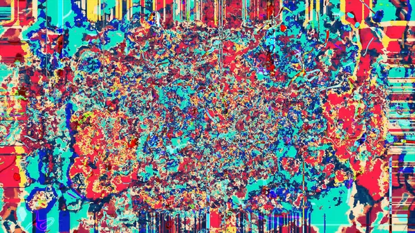 Patrón Futurista Moderno Fondo Dinámico Obra Arte Fractal Para Diseño — Foto de Stock