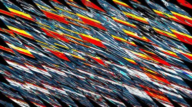 Creative abstract background with artistic pattern. Colorful and vibrant illustration