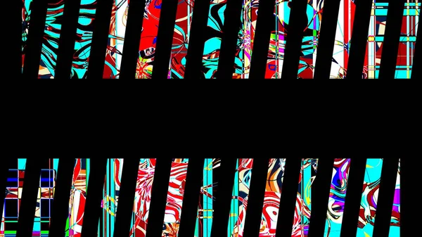 Creative Abstract Background Artistic Pattern Colorful Vibrant Illustration — Stock Photo, Image