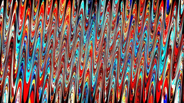 Fondo Abstracto Creativo Con Patrón Artístico Ilustración Colorida Vibrante —  Fotos de Stock