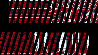 Creative abstract background with artistic pattern. Colorful and vibrant illustration