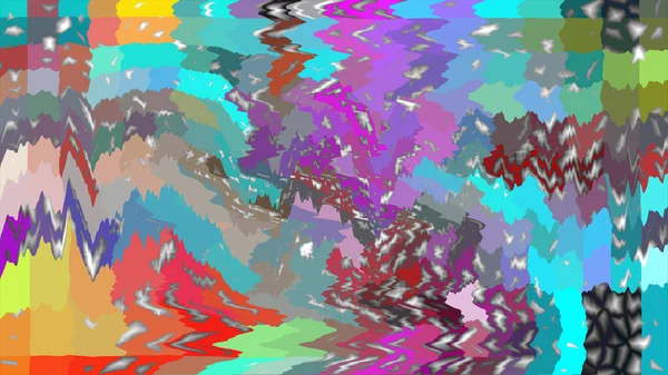 Creative Abstract Background Artistic Pattern Colorful Vibrant Illustration — ストック写真